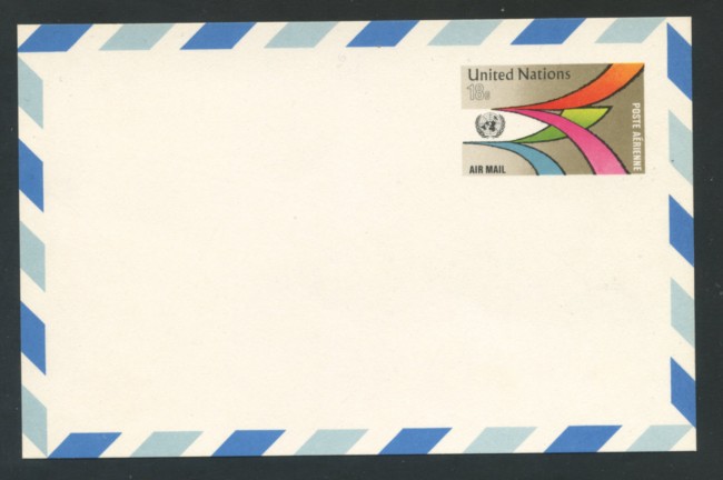 LOTTO/17149 - ONU U.S.A. -  18c. CARTOLINA POST. AEREA - NUOVO
