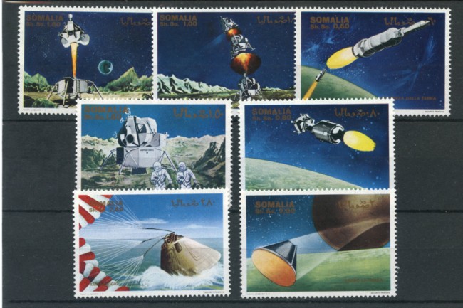 1970 - LOTTO/21992 - SOMALIa - MOONLANDIG UOMO SULLA LUNA 7V.  - NUOVI