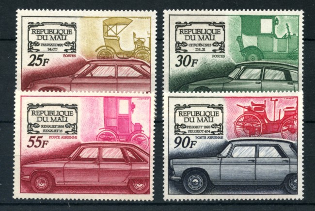 1969 - MALI - LOTTO/19854 - AUTOMOBILI 4v. - NUOVI