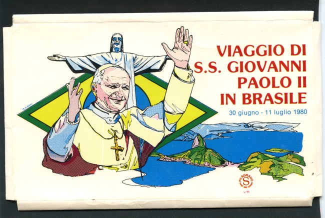1980 - LOTTO/12815 - VATICANO - VISITA DI GIOVANNI PAOLO II° IN BRASILE -