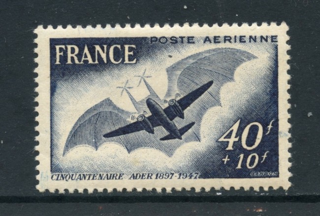 1948 - FRANCIA - POSTA AEREA VOLO ADER - LING. - LOTTO/28517