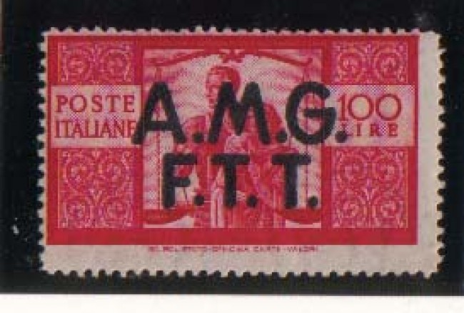 1947 - LOTTO/2198  - TRIESTE - A - 100 LIRE DEMOCRATICA