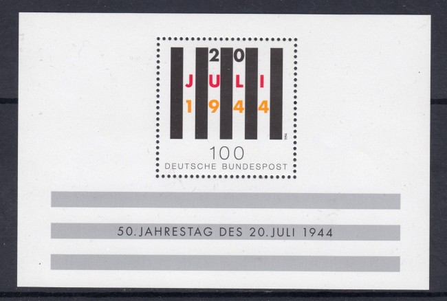 1994 - LOTTO/GFBF28N - GERMANIA - ATTENTATO FOGLIETTO - NUOVO