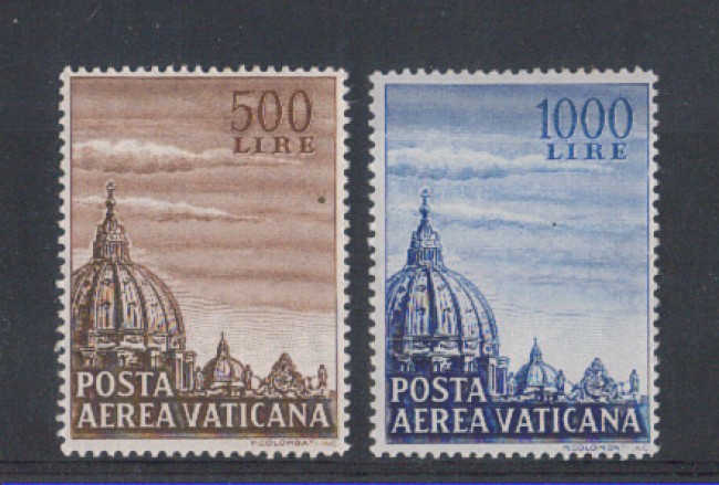 1953 - LOTTO/2636L - VATICANO - CUPOLONI P/A 2v. LING.