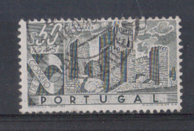 1946 - LOTTO/9720DU - PORTOGALLO - 50c. CASTELLI - USATO