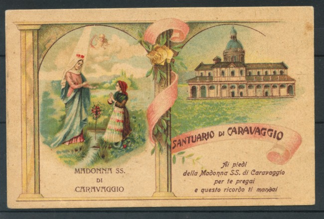 CARAVAGGIO - 1926 - LOTTO/20194GA - SANTUARIO A COLORI