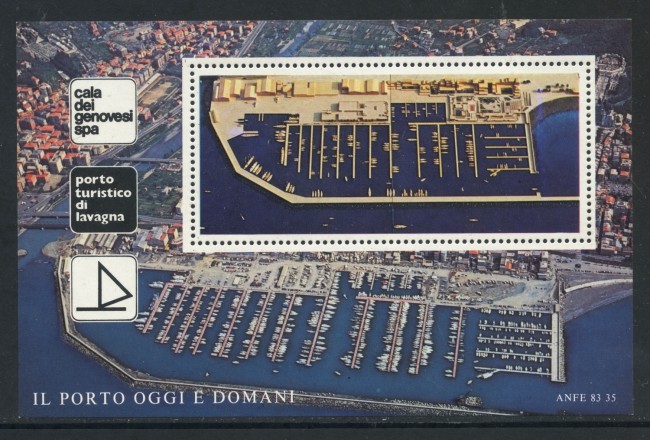 1983 - FOGLIETTO ANFE - IL PORTO OGGI E DOMANI N° 83 35 - NUOVO - LOTTO/28630