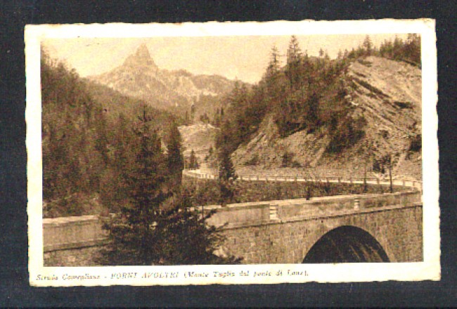 FORNI AVOLTRI (UD) - 1929 - LBF/1259B - STRADA COMEGLIANS - VIAGGIATA