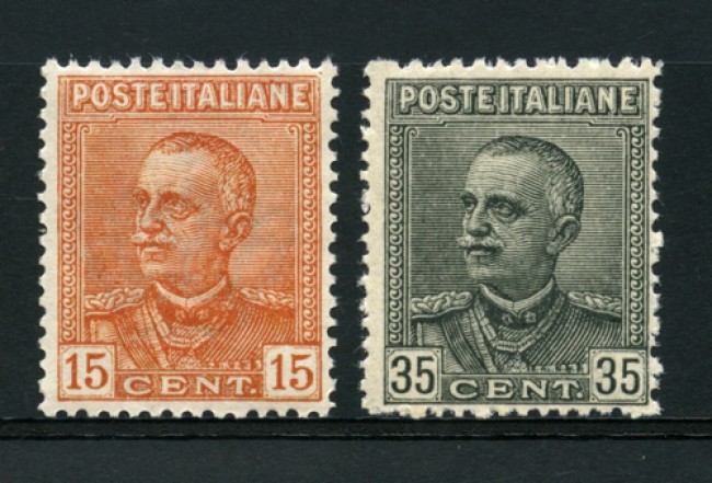 1929 - LOTTO/13044 - REGNO - EFFIGIE VITTORIO EMANUELE III° 2v. - NUOVI