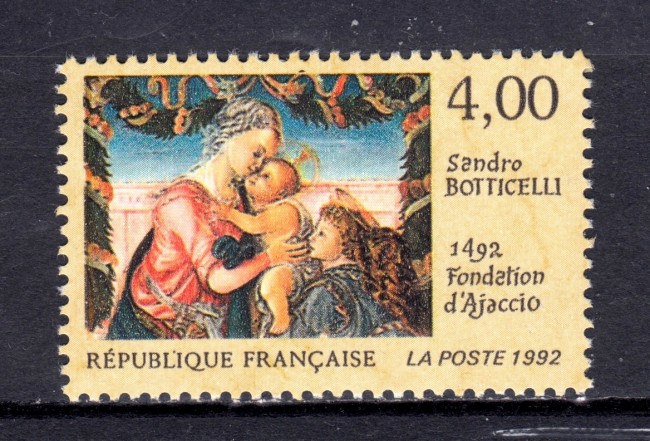 1992 - FRANCIA - FONDAZIONE DI AJACCIO - NUOVO - LOTTO/31542