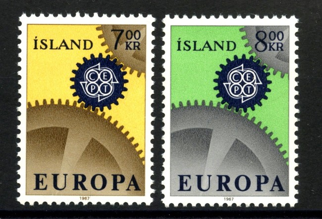 1967 - LOTTO/41252 - ISLANDA - EUROPA 2v. - NUOVI