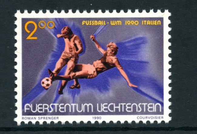 1990 - LOTTO/23368 - LIECHTENSTEIN - MONDIALI DI CALCIO - NUOVO