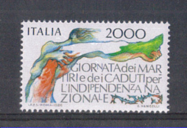 1986 - LOTTO/6855 - REPUBBLICA - GIORNATA DEI CADUTI