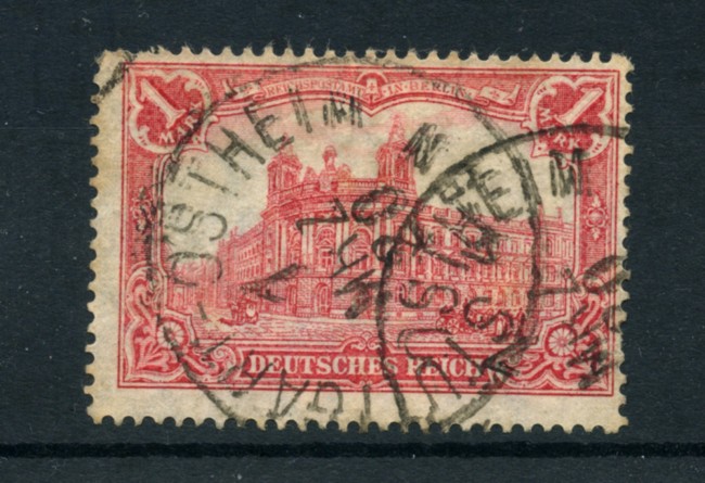 1920 - LOTTO/17719 - GERMANIA - 1m. ROSSO  - USATO