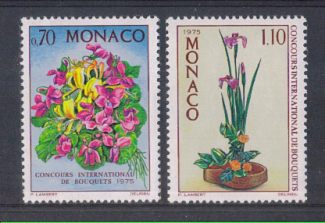 1974 - LOTTO/8491 - MONACO - CONCORSO FLOREALE