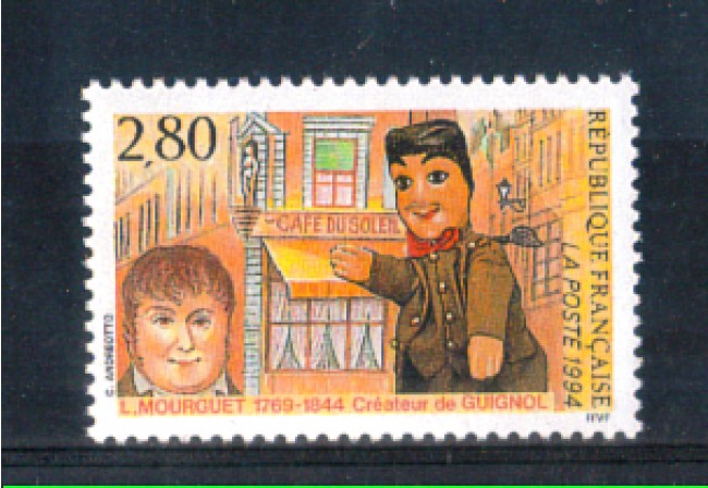 1994 - LOTTO/FRA2852N - FRANCIA - LAURENT MOURGUET - NUOVO
