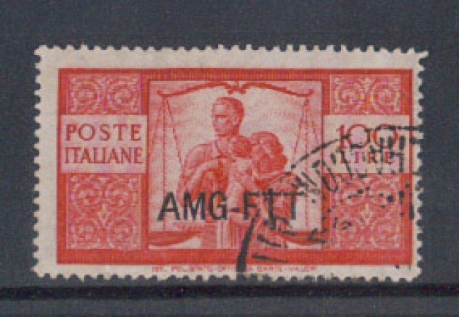 1949 - LOTTO/10246U - TRIESTE A - 100 LIRE DEMOCRATICA USATO
