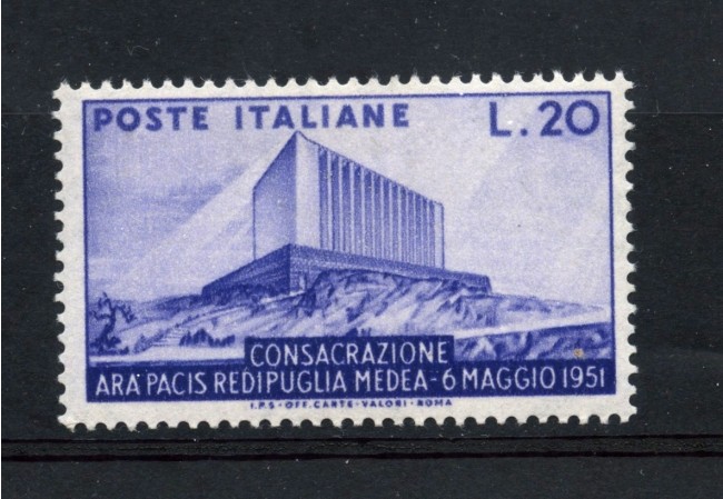 1951 - REPUBBLICA - 20 LIRE ARA PACIS - NUOVO - LOTTO/30315