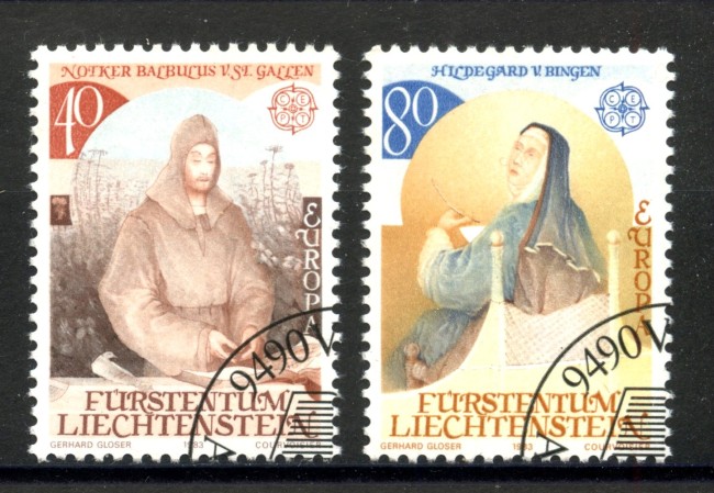 1983 - LIECHTENSTEIN - LOTTO/41347US - EUROPA 2v. - USATI