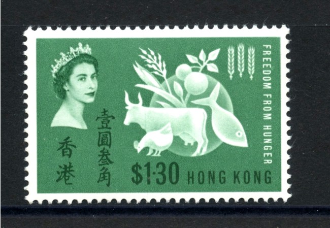 1963 - HONG KONG - LOTTO/38784 - CAMPAGNA CONTRO LA FAME  - NUOV0