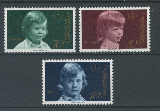 1975 - LOTTO/23494 - LIECHTENSTEIN - GIOVANI PRINCIPI 3v. - NUOVI