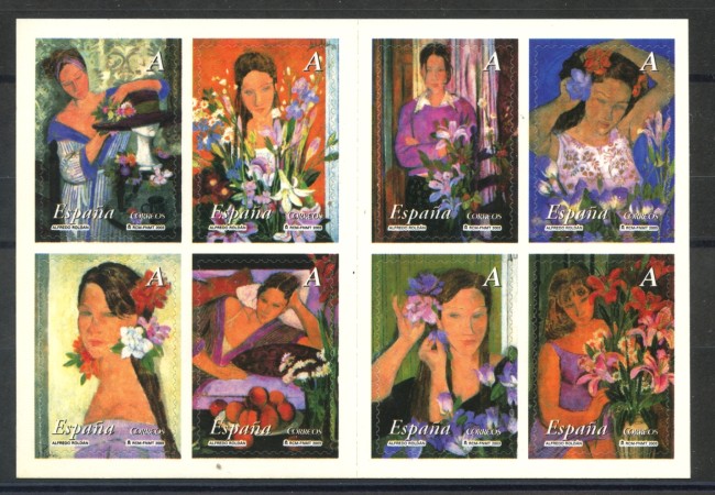 1978 - SPAGNA - LA DONNA EI FIORI 8v. - LIBRETTO NUOVI - LOTTO/35770