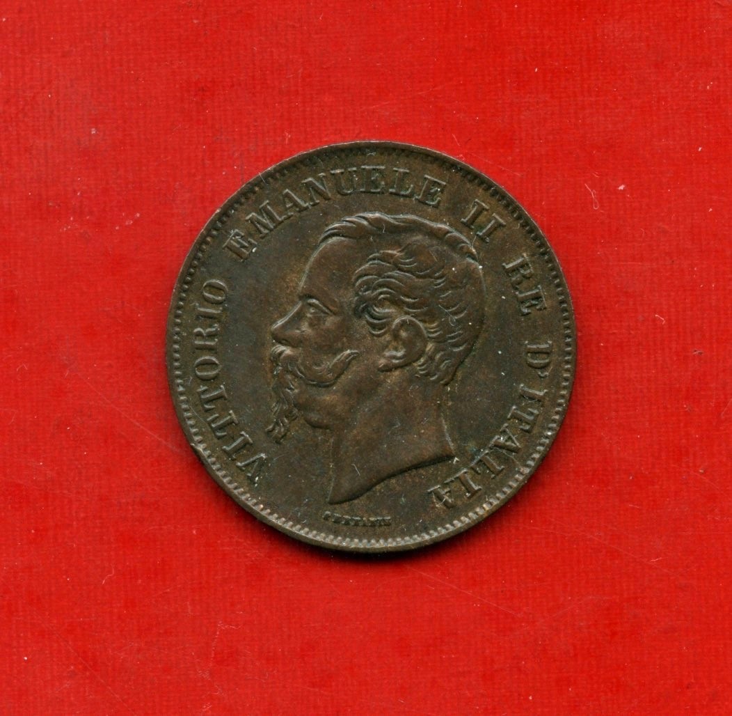 1867 REGNO D'ITALIA 5 CENTESIMI VITTORIO EMANUELE II° LOTTO/M30544 1867 REGNO D'ITALIA 5 CENTESIMI VITTORIO EMANUELE II° LOTTO/M30544