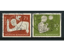 1956 - LOTTO/11870 - GERMANIA FEDERALE  - OSTELLI GIOVENTU' 2v. - USATI