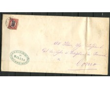 MILANO - 1878 ? - LOTTO/11981 - FRONTESPIZIO PER COMO MILANO - 1878 ? - LOTTO/11981 - FRONTESPIZIO PER COMO