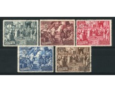 1951 - LOTTO/12080 - VATICANO - CONCILIO DI CALCEDONIA 5v. - USATI