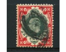 1902 - LOTTO/12327 - GRAN BRETAGNA -  1 s. RE EDOARDO VII° - USATO