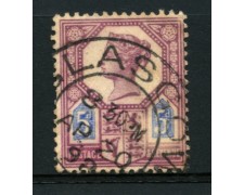 1887 - LOTTO/12315 - GRAN BRETAGNA - 5p. GIUBILEO REGINA VITTORIA - USATO