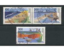 1996 - LOTTO/12541 - GERMANIA - PARCHI NAZIONALI 3v. - USATI