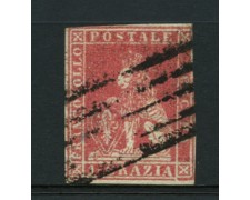 TOSCANA - 1851 - lotto/12719 - 1 cr. CARMINIO CHIARO - USATO