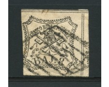 STATO PONTIFICIO - 1852 - LOTTO/12721 -  8 BAJ  BIANCO - USATO