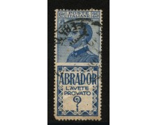 1924 - LOTTO/12836 - REGNO - 25c. ABRADOR - USATO