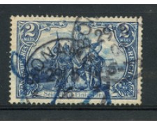 1902 - LOTTO/13086B - GERMANIA - 2 MARCHI AZZURRO - USATO