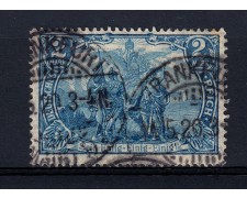 1902 - LOTTO/13086 - GERMANIA REICH - 2m. AZZURRO - USATO