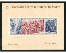 1968 - LOTTO/13197 - S.M.O.M. - NATALE FOGLIETTO - NUOVO