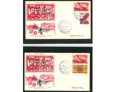 ITALIA - 1967 - LOTTO/13209 - 50° PRIMO VOLO ROMA-TORINO-ROMA - 2 BUSTE ITALIA - 1967 - LOTTO/13209 - 50° PRIMO VOLO ROMA-TORINO-ROMA - 2 BUSTE