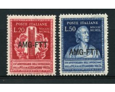 1949 - LOTTO/13237 - TRIESTE A - A. VOLTA 2v. - NUOVI
