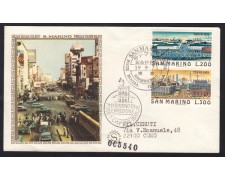 1975 - LOTTO/13250 - SAN MARINO - VEDUTE DI TOKYO - BUSTA FDC
