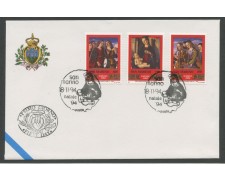 1994 - LOTTO/13263 - SAN MARINO - NATALE - BUSTA FDC
