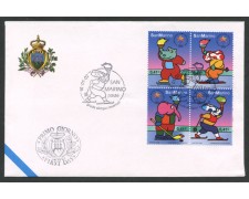 2002 - LOTTO/13275 - SAN MARINO - OLIMPIADI INVERNALI - BUSTA FDC