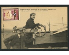 FRANCIA - 1910 - LOTTO/14186 - CARTOLINA 12° SETTIMANA AVIATORIA DI CHAMPAGNE FRANCIA - 1910 - LOTTO/14186 - CARTOLINA 12° SETTIMANA AVIATORIA DI CHAMPAGNE
