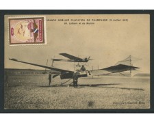FRANCIA - 1910 - LOTTO/14190 - CARTOLINA 12° SETTIMANA AVIATORIA DI CHAMPAGNE FRANCIA - 1910 - LOTTO/14190 - CARTOLINA 12° SETTIMANA AVIATORIA DI CHAMPAGNE