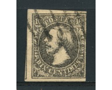 1852 - LOTTO/14433 - LUSSEMBURGO - 10c. GRANDUCA GUGLIELMO - USATO