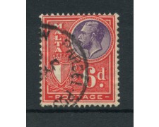 1926/27 - LOTTO/14472 - 6p. ROSSO RE GIORGIO V° - USATO
