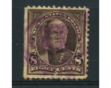 1895 - LOTTO/14575 - STATI UNITI - 8c. W.T. SHERMAN CON FILIGRANA - USATO