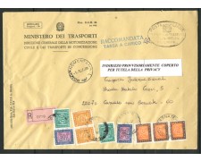 1994 - LOTTO/14810 - REPUBBLICA - BUSTA RACCOMANDATA TASSA A CARICO DEL DESTINATARIO